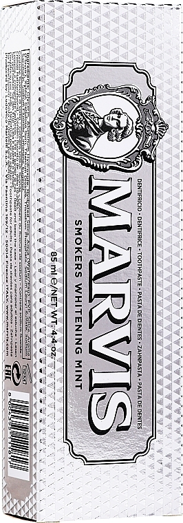 Smokers Whitening Mint Toothpaste - Marvis Smokers Whitening Mint — photo N2