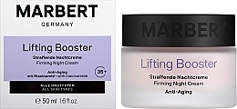 Firming Night Face Cream - Marbert Lifting Booster Firming Night Cream Anti-Aging — photo N3