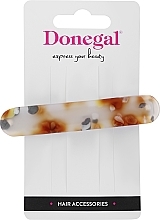 Fragrances, Perfumes, Cosmetics Hair Clip, FA-5684, beige, oval - Donegal