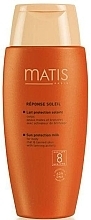 Fragrances, Perfumes, Cosmetics Sunscreen Milk - Matis Sun protection milk SPF 8