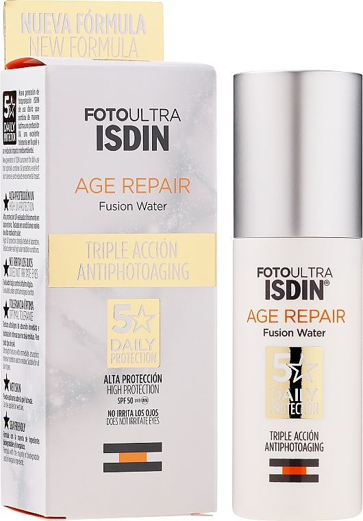 Anti-photoaging Face Fluid - Isdin Foto Ultra Age Repair SPF 50+ — photo N3