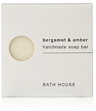 Fragrances, Perfumes, Cosmetics Bath House Bergamot & Amber Handmade Soap Bar - Soap
