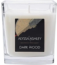 Fragrances, Perfumes, Cosmetics Scented Candle - Alyssa Ashley Dark Wood Candle