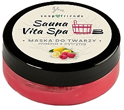 Fragrances, Perfumes, Cosmetics Raspberry & Lemon Face Mask - Soap & Friends Sauna Vita Spa