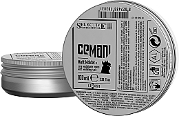 Matte Hair Styling Wax - Selective Professional Cemani Matt Molder — photo N2