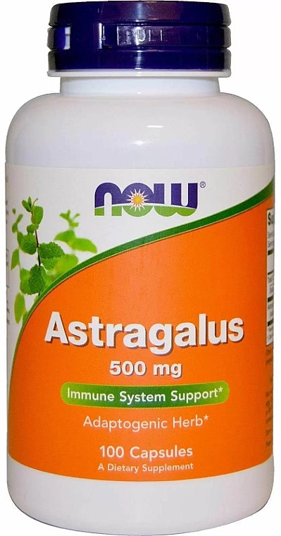 Dietary Supplement "Astragalus", 500mg - Now Foods Astragalus — photo N1