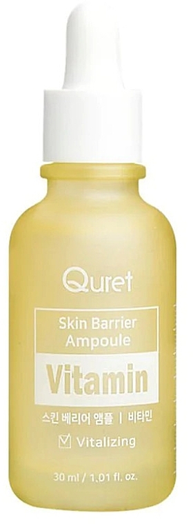 Vitamin Face Serum - Quret Vitalizing Skin Barrier Ampoule Vitamin Serum — photo N1
