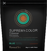 Fragrances, Perfumes, Cosmetics Lightening Powder - FarmaVita Suprema Color Blue Bleaching Powder