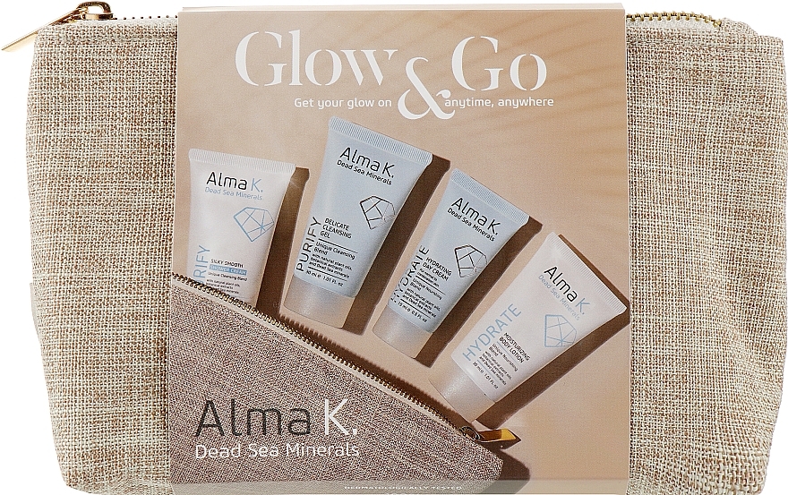 Travel Set, 5 products - Alma K Glow & Go Women Travel Kit — photo N2