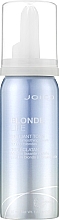 Fragrances, Perfumes, Cosmetics Smoothing Color Protect Mousse for Cool Blondes - Joico Blonde Life Brilliant Tone Violet Smoothing Foam