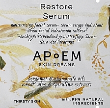 Face Serum - APoEM Restore Super Moisturizing Serum — photo N1