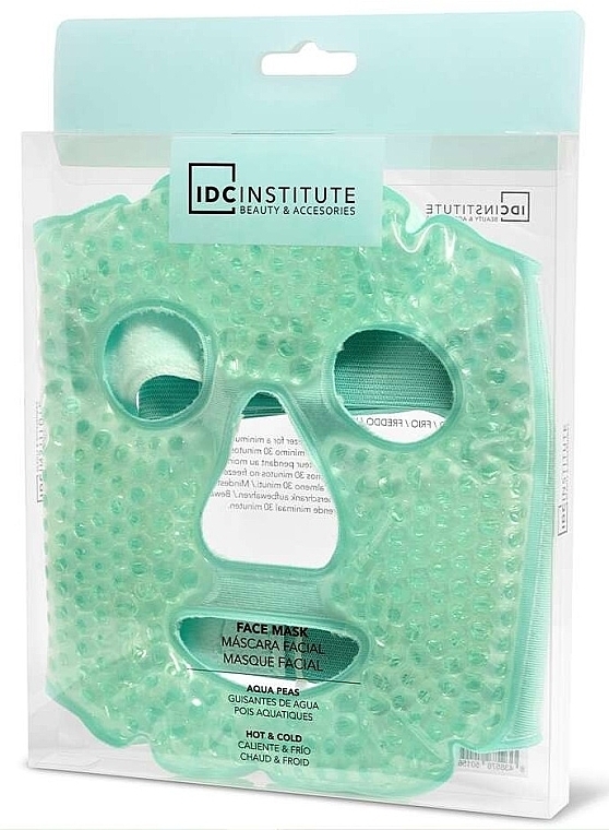 Aqua Peas Hot & Cold Face Mask, Green - IDC Institute Face Mask Aqua Peas — photo N1