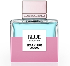 Fragrances, Perfumes, Cosmetics Antonio Banderas Blue Seduction Sparkling Aqua - Eau de Toilette (tester, no cap)