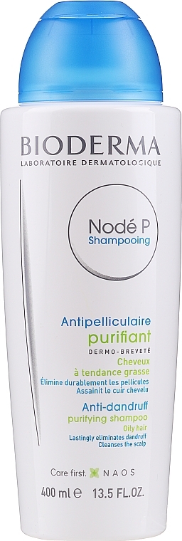 Anti-Dandruff Shampoo for Sensitive Scalp - Bioderma Node P Anti-Dandruff Soothing Shampoo — photo N1