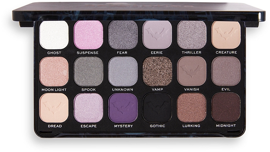 Eyeshadow Palette - Makeup Revolution Forever Flawless Into the Night Eyeshadow Palette — photo N1