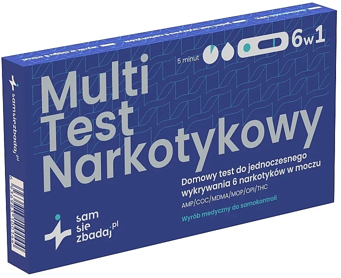 Multi-Test for Drug Detection in Urine - Samsiezbadaj Multi Test — photo N1