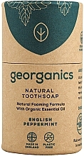 Fragrances, Perfumes, Cosmetics Tooth Soap - Georganics Tooth Soap Stick English Peppermint