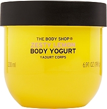 Fragrances, Perfumes, Cosmetics Lemon Body Yogurt - The Body Shop Zesty Lemon Body Yogurt