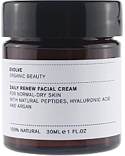 Fragrances, Perfumes, Cosmetics Face Cream - Evolve Organic Beauty Daily Renew Facial Cream