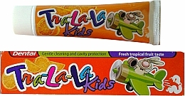 Fragrances, Perfumes, Cosmetics Tropical Fruit Toothpaste - Dental Tra-La-La Kids Tropical Fruit Toothpaste