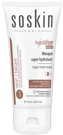 Super Moisturizing Night Face Mask - Soskin Hydrawear Super Moist Mask — photo N1