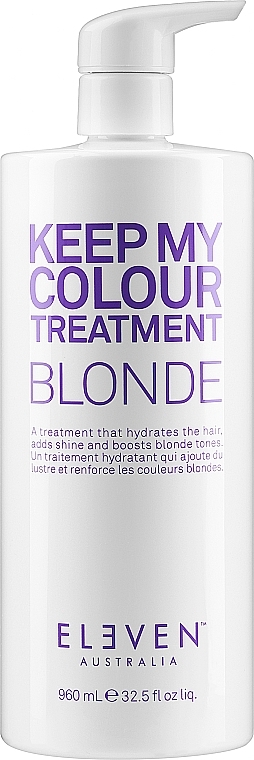 Colored Hair Mask - Eleven Australia Keep My Color Treatment Blonde — photo N3