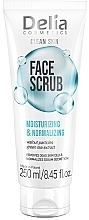 Fragrances, Perfumes, Cosmetics Moisturizing & Normalizing Face Scrub - Delia Clean Skin Face Scrub