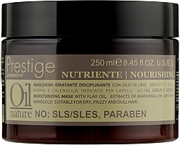 Repairing Mask for Dry and Damaged Hair - Erreelle Italia Prestige Oil Nature Nourishing Mask — photo N4