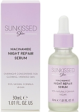 Fragrances, Perfumes, Cosmetics Revitalizing Night Serum - Sunkissed Niacinamide Night Repair Serum