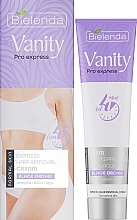 Express Depilation Cream with Black Orchid Extract - Bielenda Vanity Pro Express Hair Removal Cream Black Orchid — photo N2