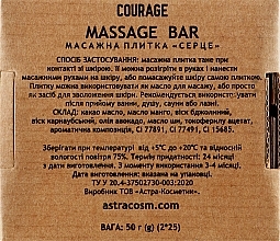 Massage Bar 'Heart' - Courage Massage Bar — photo N3