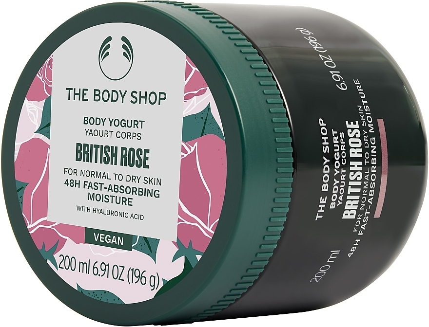 British Rose Body Yogurt - The Body Shop British Rose Body Yogurt — photo N2