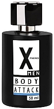 Fragrances, Perfumes, Cosmetics Aurora X-Phero Men Blue Body Attack - Pheromone Parfum