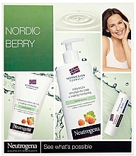 Fragrances, Perfumes, Cosmetics Set - Neutrogena Norwegian Formula Nordic Berry (h/cr/75ml + b/lot/250ml + lip/balm/4.8g)