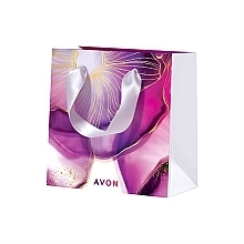 Gift Pack, pink-purple, 16x16x8 cm - Avon — photo N1