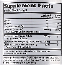 Conjugated Linoleic Acid - Now Foods CLA Extreme With Guarana & Green Tea — photo N4