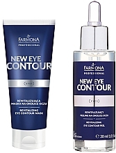 Fragrances, Perfumes, Cosmetics Set - Farmona Professional New Eye Contour (eye/peel/30ml + eye/mask/75ml)