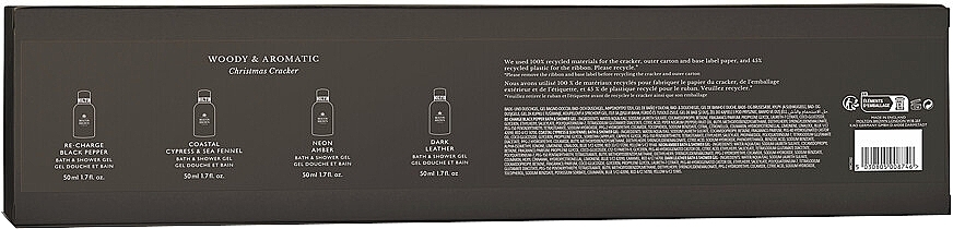 Molton Brown Woody And Aromatic - Set (sh/gel/4x50ml) — photo N4