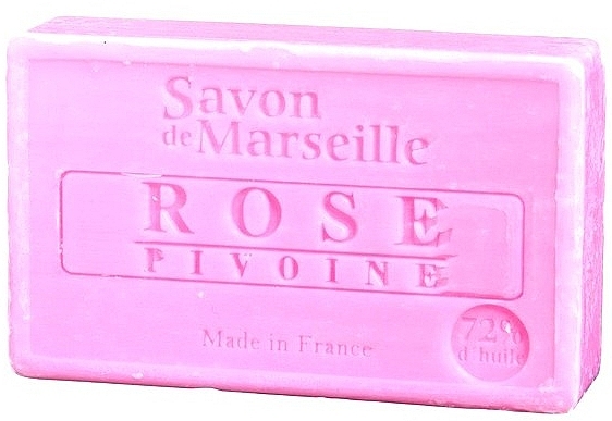 Natural Soap "Rose & Peony" - Le Chatelard 1802 Soap Rose & Peony — photo N1