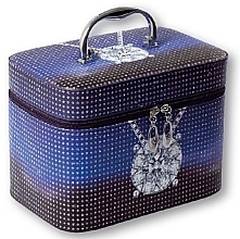 Fragrances, Perfumes, Cosmetics Jewelry Summer Makeup Bag, M, 96723, dark blue-black - Top Choice