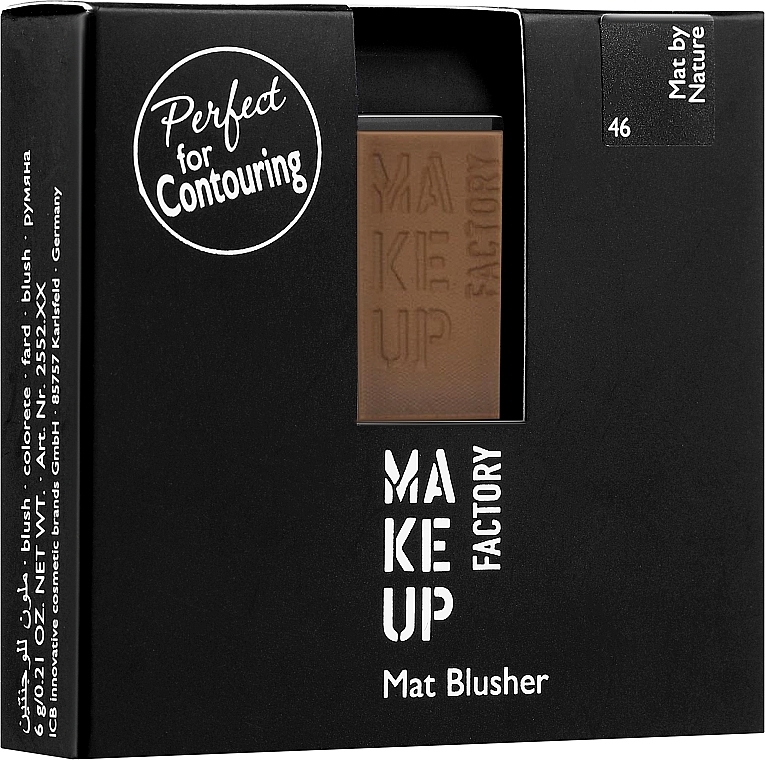 Matte Blush - Make Up Factory Mat Blusher — photo N1