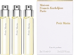 Fragrances, Perfumes, Cosmetics Maison Francis Kurkdjian Petit Matin - Set (edp/mini/3x11ml)