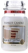 Fragrances, Perfumes, Cosmetics Scented Candle - Yankee Candle Sugar Frost Christmas