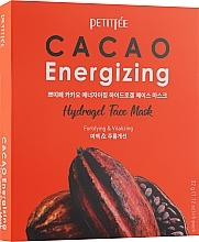 Toning Cocoa Hydrogel Mask - Petitfee&Koelf Cacao Energizing Hydrogel Face Mask — photo N1