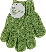 Fragrances, Perfumes, Cosmetics Bath Gloves, green - The Body Shop Exfoliating Bath Gloves