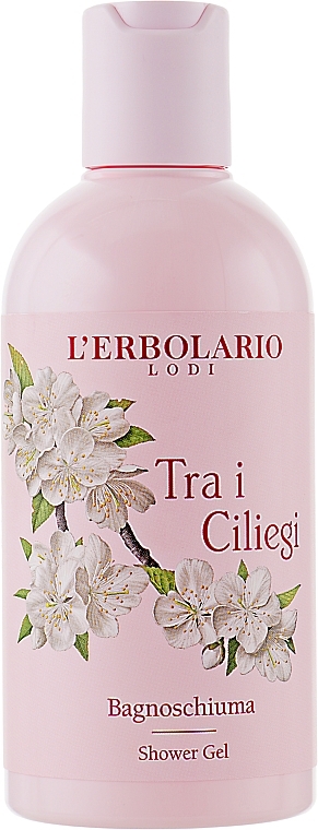 Bath Foam & Shower Gel "Among the Cherry Trees" - L'Erbolario Lodi Tra i Ciliegi — photo N2