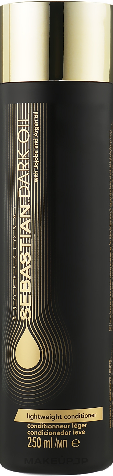 Moisturizing Shine & Silkness Hair Conditioner - Sebastian Professional Dark Oil — photo 250 ml
