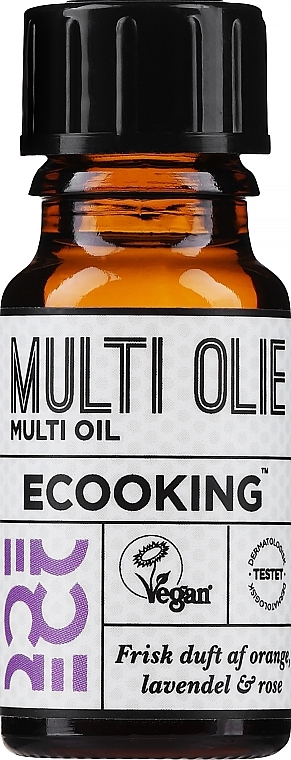 GIFT! Multipurpose Organic Oil with Lavender & Orange Scent - Ecooking Multi Oil (mini size) — photo N1