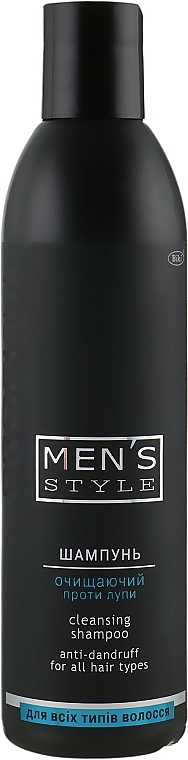 Anti-Dandruff Cleansing Shampoo for Men - Profi Style Men's Style Cleaning Shampoo — photo N1