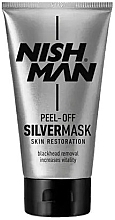 Fragrances, Perfumes, Cosmetics Silver Face Mask - Nishman Peel-Off Silver Mask